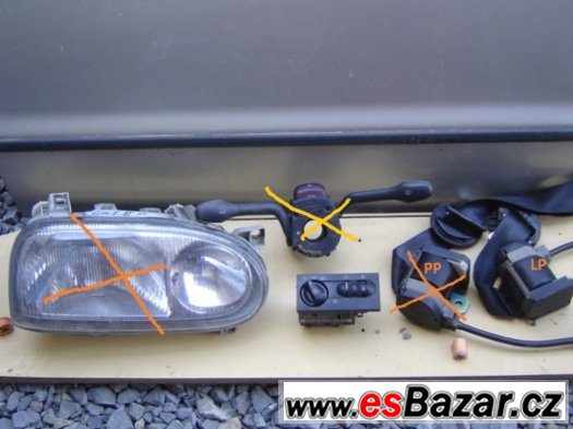 Díly VW Golf III 1.9 TDi – fotografie 1