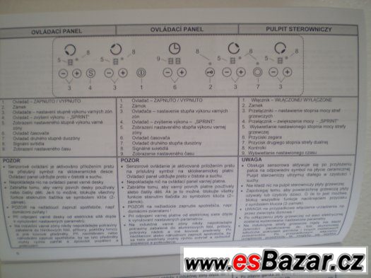 Indukční kombinovaná deska MORA MICT 620 FC – fotografie 3