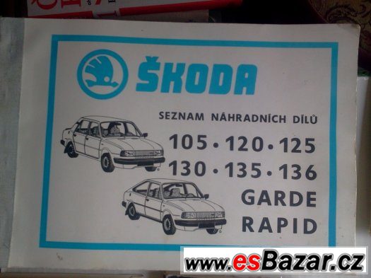 Staré příručky k autům (Škoda) – fotografie 3