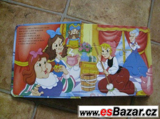Popelka s puzzle – fotografie 2