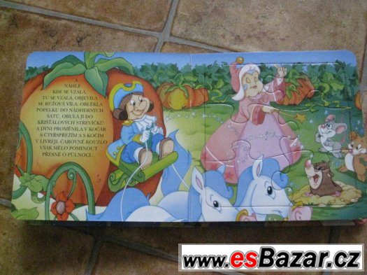 Popelka s puzzle – fotografie 3
