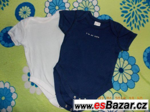 bavlněné body vel. 6-9měs – fotografie 1