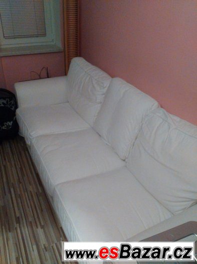 Prodáme skoro jako novou sedací soupravu(křeslo se sedačkou) – fotografie 3