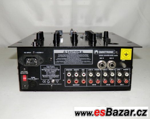 Mixážní pult Omnitronic Pro-Mixer. – fotografie 2