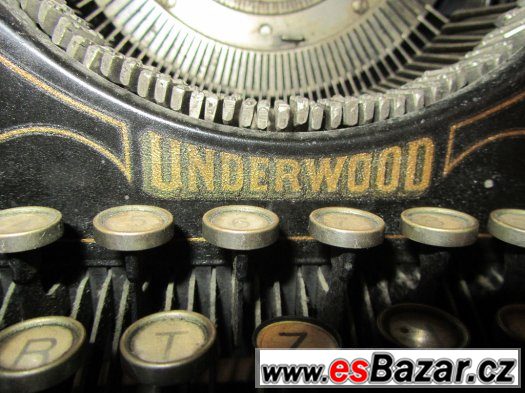Psaci stroj Underwood – fotografie 2