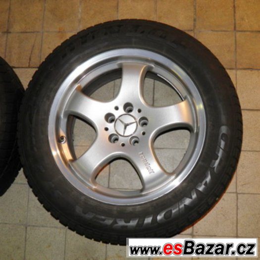 Pěkná alu kola na Off-Road Mercedes 18“ – fotografie 5