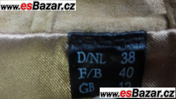 Dámský kabát z broušené kůže – fotografie 4