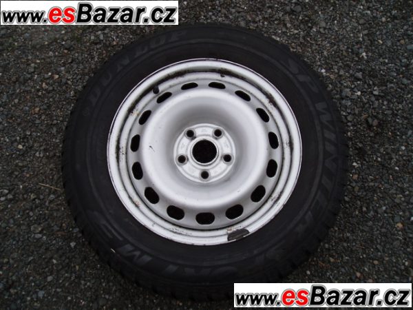 4x 16" obutá zimní kola na AUDI nebo VW. – fotografie 1