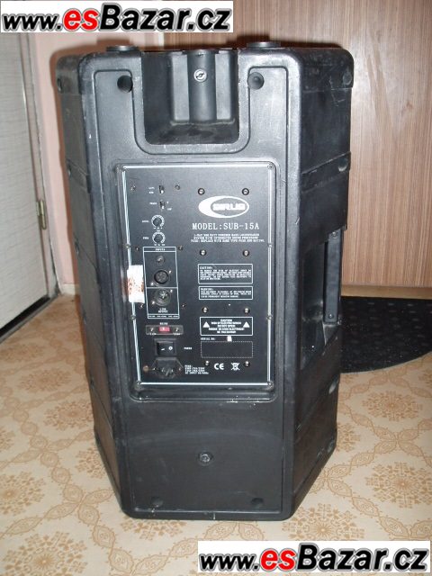 AKTIVNÍ SUBWOOFER - SIRUS SUB-15A – fotografie 2