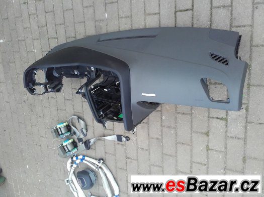 airbagova sada Audi A5 airbag volantu palubni deska airbagy – fotografie 5