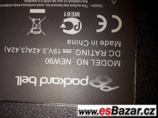 Packard bell New 90 CORE intel i3-370M – fotografie 4