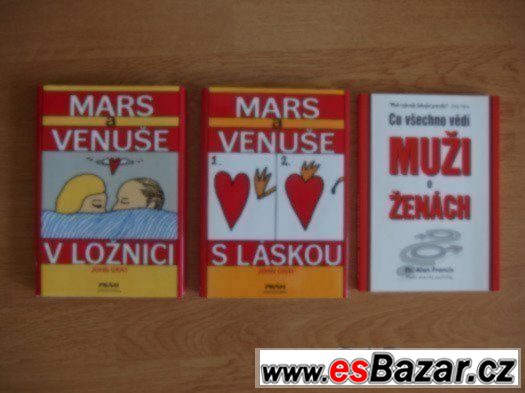 Sada knih Mars a Venuše – fotografie 1