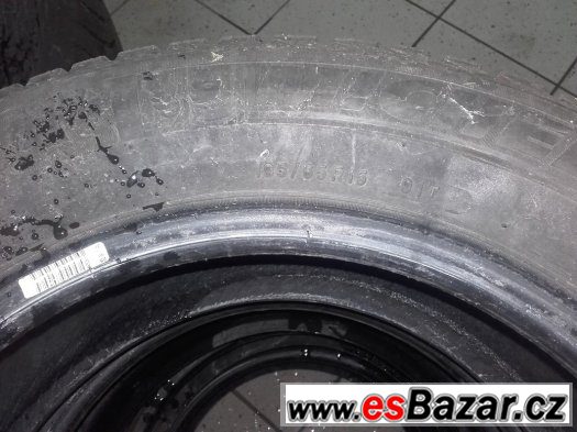 zimni gumy pneu Michelin Alpin 195/65 R 15 vzorek 6-7 mm – fotografie 4