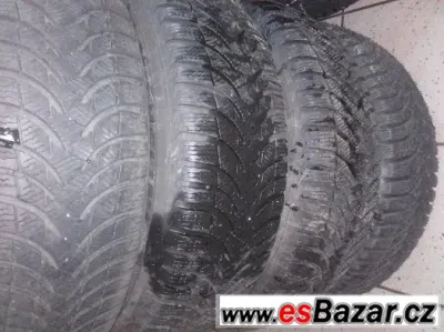 zimni gumy pneu Michelin Alpin 195/65 R 15 vzorek 6-7 mm
