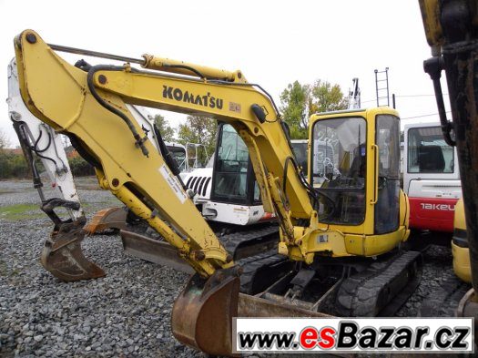 Minibagr Komatsu PC 45 – fotografie 1