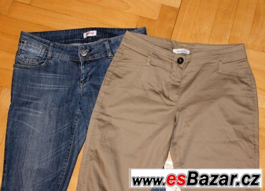Značkové KALHOTY vel.34 zn.Yessica a Orsay CENA ZA VŠE – fotografie 1