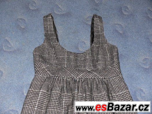 Elegantní šaty Zara s podšívkou, teplejší, vel. S – fotografie 2