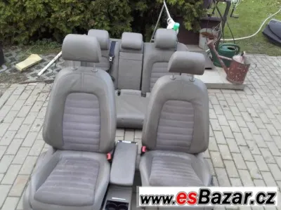 kožený interier passat 3c B6 kozene sedačky alkantara Kolín