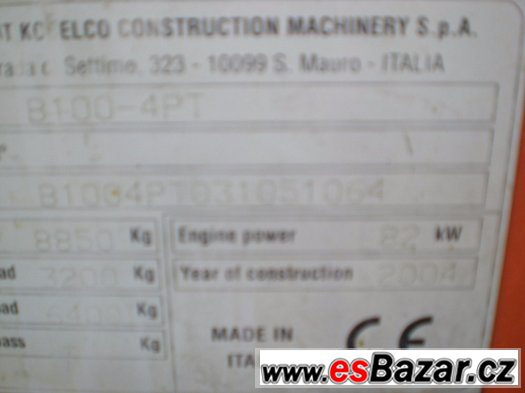 FIAT KOBELCO FB100 – fotografie 4