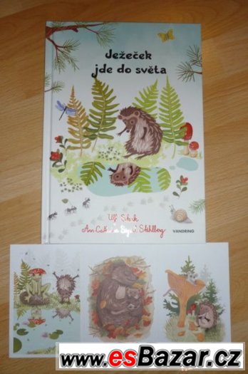 Kniha 2x - O princezně a štěstí, Ježeček jde do světa – fotografie 1