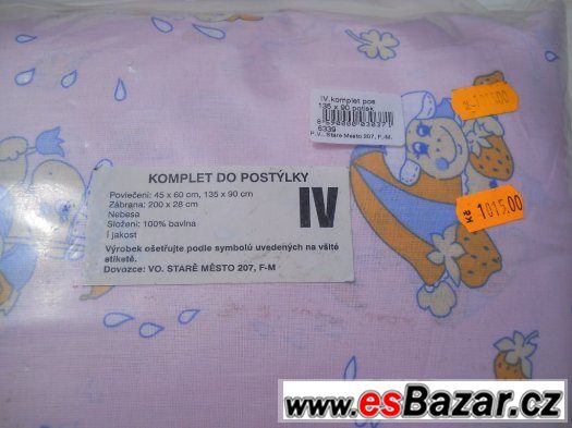 NEBESA +POVLEČENÍ DO POSTÝLKY – fotografie 2