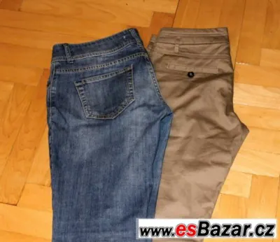 Značkové KALHOTY vel.34 zn.Yessica a Orsay JEDNA CENA