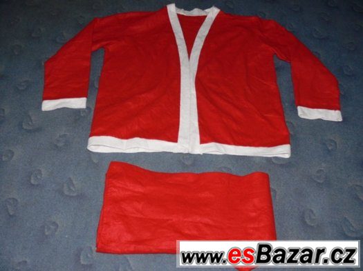 Převlek, kostým - Santa, Mikuláš, Vánoce L-XL – fotografie 5