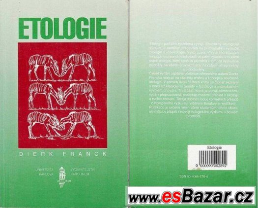Etologie - Dier Franck – fotografie 1