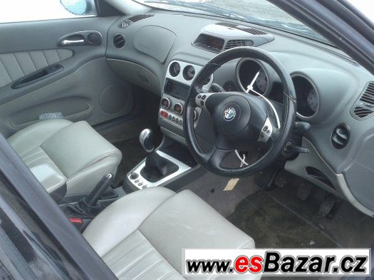 Kožený interiér Alfa Romeo 156 SW – fotografie 1
