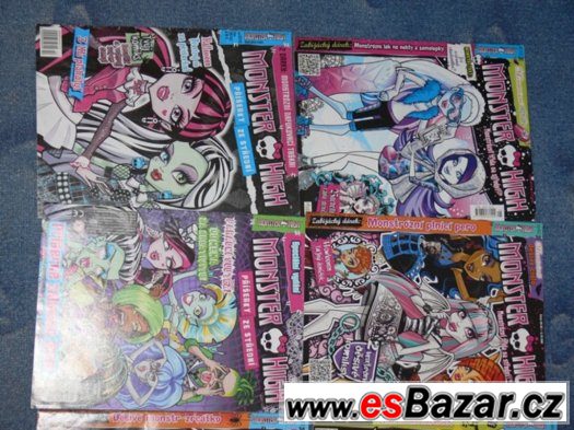 10 Ks časopisy Monster high, příšerky ze střední – fotografie 4