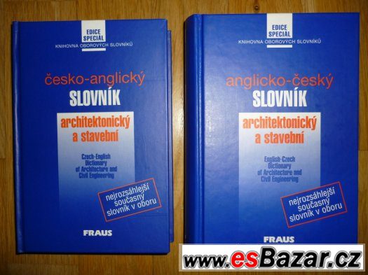 Slovník A-Č a Č-A Stavební a architektonický – fotografie 1