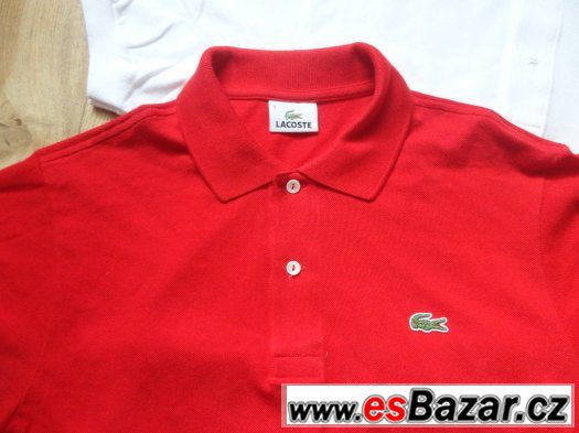 polokošile LACOSTE RED – fotografie 2