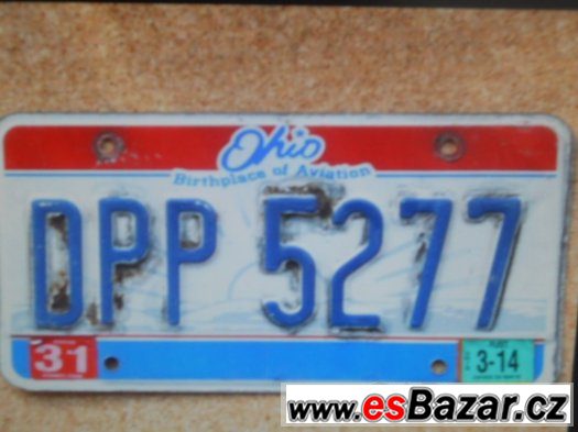 TEXAS - plechová SPZ – fotografie 3