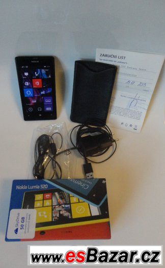 =NOKIA LUMIA 520 BLACK= – fotografie 1