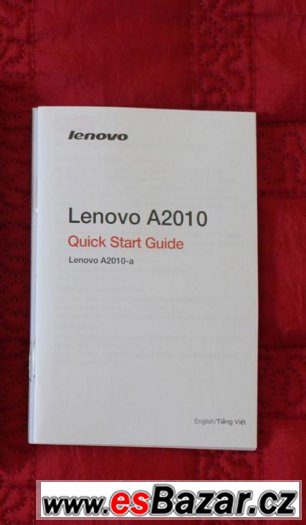 Lenovo A2010 – fotografie 2