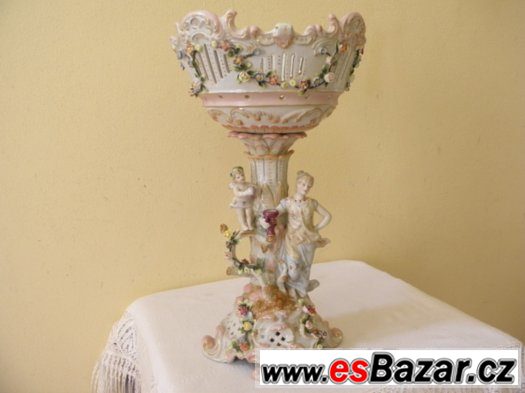 Porcelánový figurální nástolec vysoký 475mm – fotografie 1