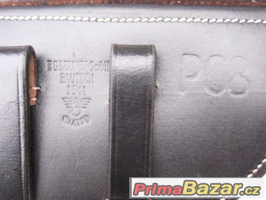 POUZDRO NA PISTOLI  PARABELUM P08 – fotografie 3