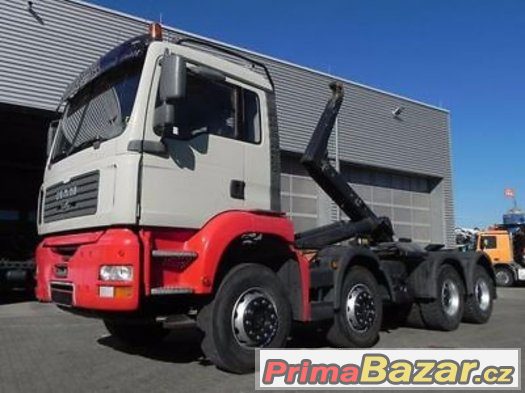 MAN TGA 32 360 (E3) 8x4 Meiller Hákový nosič kontejnerů – fotografie 1