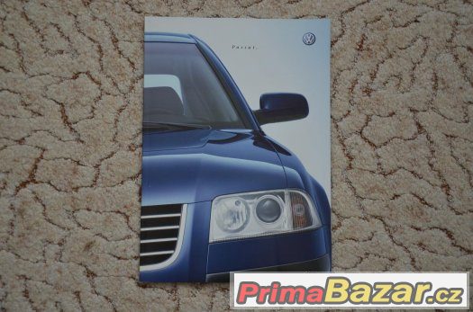 Prospekt Volkswagenu Passat z roku 2001 – fotografie 1