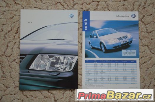 Prospekt Volkswagenu Bora z roku 1999 – fotografie 1