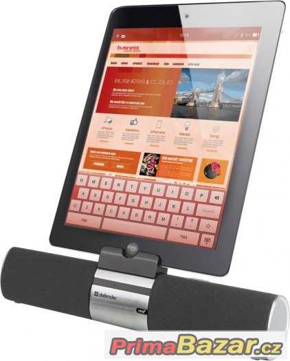 Stojánek repro 2.0 Bluetooth pro mobil, tablet audio nové – fotografie 2