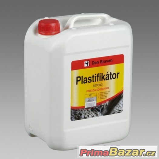 Plastifikátor betonů Den Braven 5l (24ks) – fotografie 1