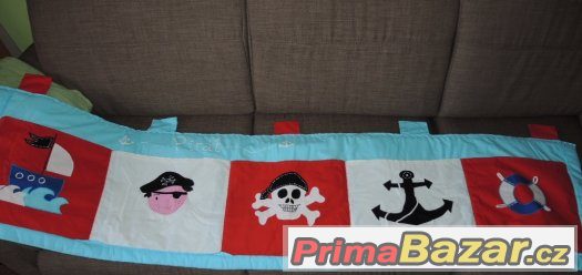 Kapsář s motivem Pirátů, velikost 200x50cm – fotografie 1