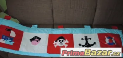 Kapsář s motivem Pirátů, velikost 200x50cm