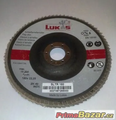 Lamelový kotouč Lukas SLTR 150 ZK40/ZK60 INOX