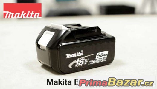 akumulátor Makita BL1850 ORIGINÁL 18V/5.0Ah Li-ion – fotografie 3