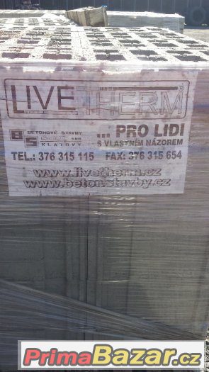 Prodám Tvárnice nosná betonová LIVETHERM TNB 400/198-P6 – fotografie 4