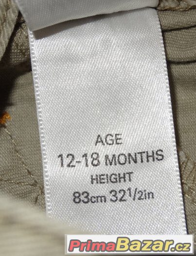 Kalhoty Marks and Spencer s kapsama vel. 12-18 měsíců – fotografie 2