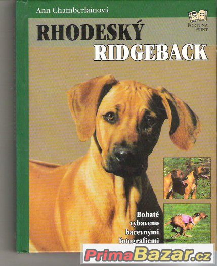 Kniha Rhodeský Ridgeback        cena 89 kč – fotografie 1