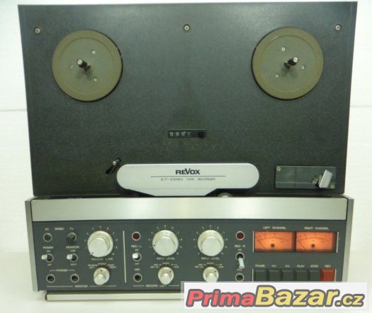 kotoučový magnetofon Revox B 77 – fotografie 1